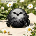 Circular printed shoulder bag / backpack