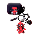 Deadpool AirPods Case (Black) | Fits All AirPods Versions