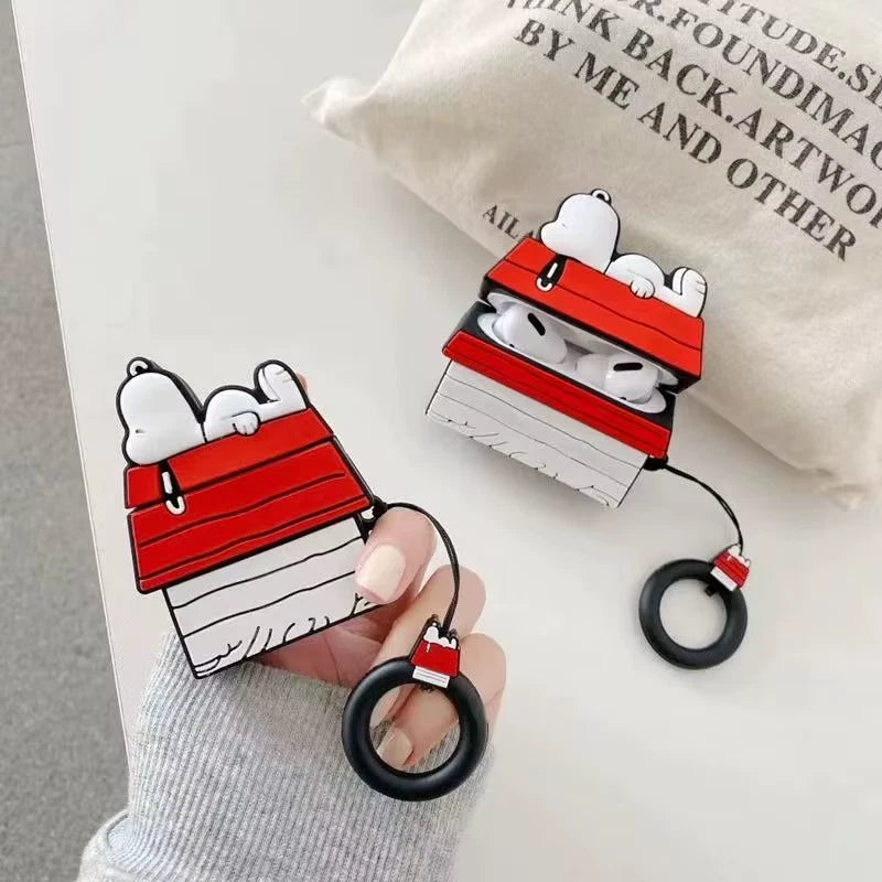 Peanuts Snoopy AirPods Case | Fits AirPods 1, 2, 3, 4, Pro, Pro 2 & Pro 3