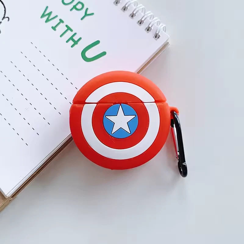 Captain America AirPods Case | Fits All AirPods Versions