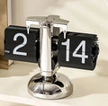 Vintage Digital Flip Down Clock Retro Mechanical Table Clock